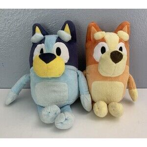 Bluey + Bingo Interactive Singing Talking Plush 12" Dogs Working Sounds 2018